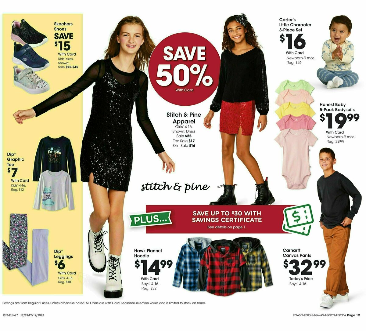 Fred Meyer General Merchandise Weekly Ad from December 13