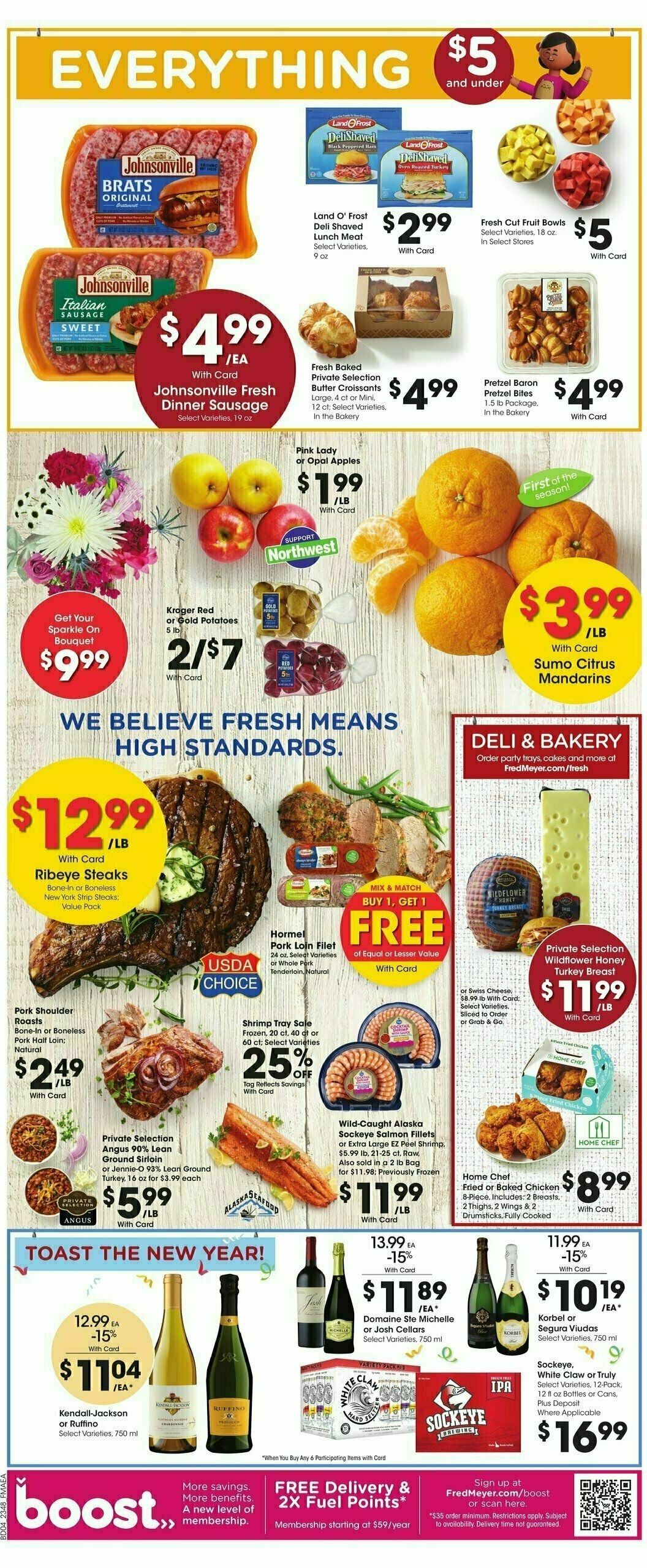 Fred Meyer Weekly Ad from December 27