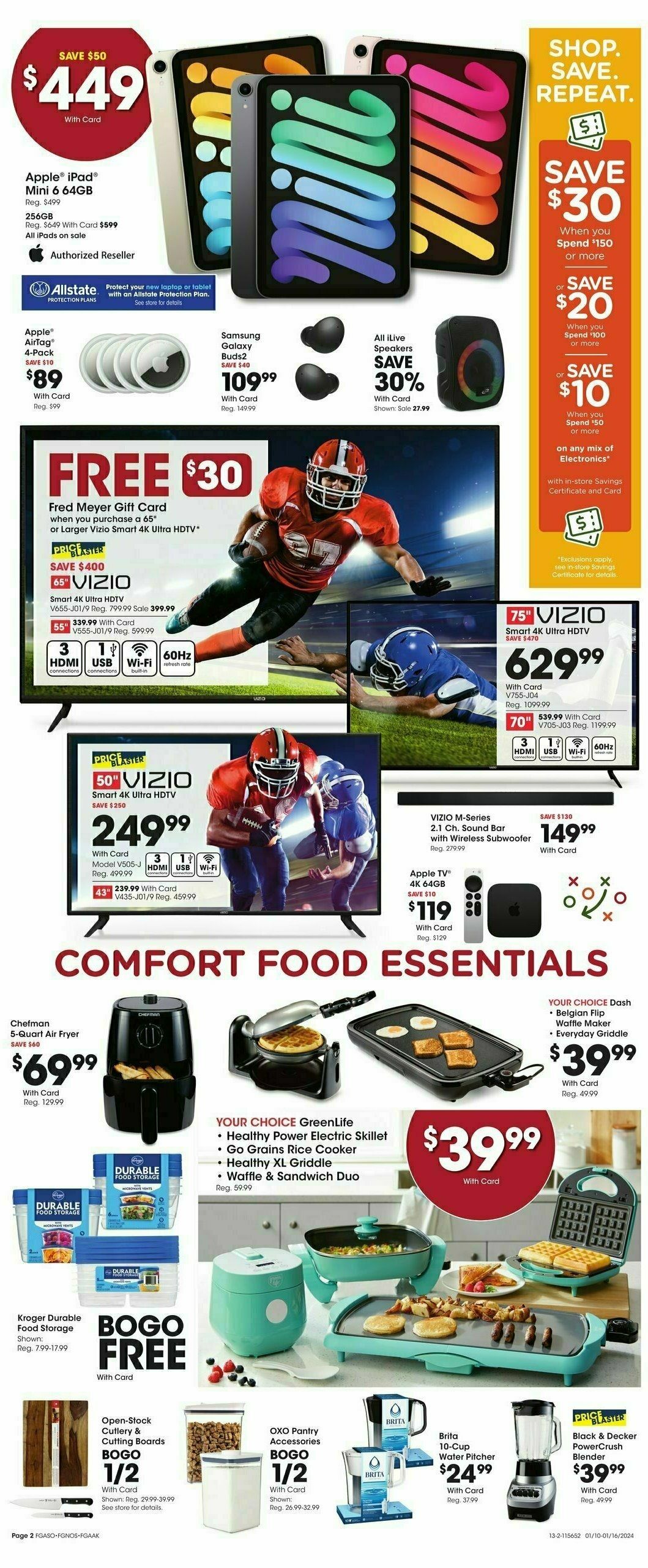 Fred Meyer Weekly Circular Weekly Ad from January 10