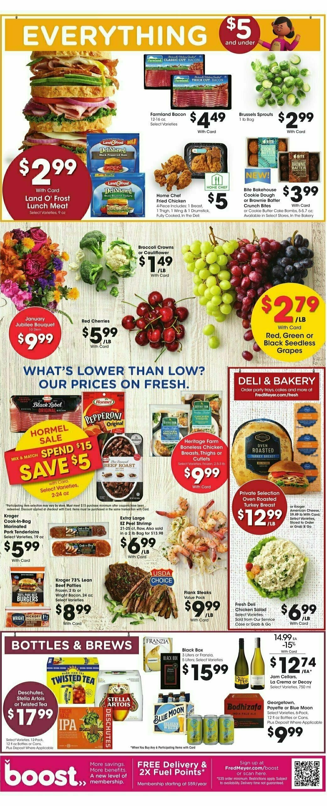 Fred Meyer Weekly Ad from January 17