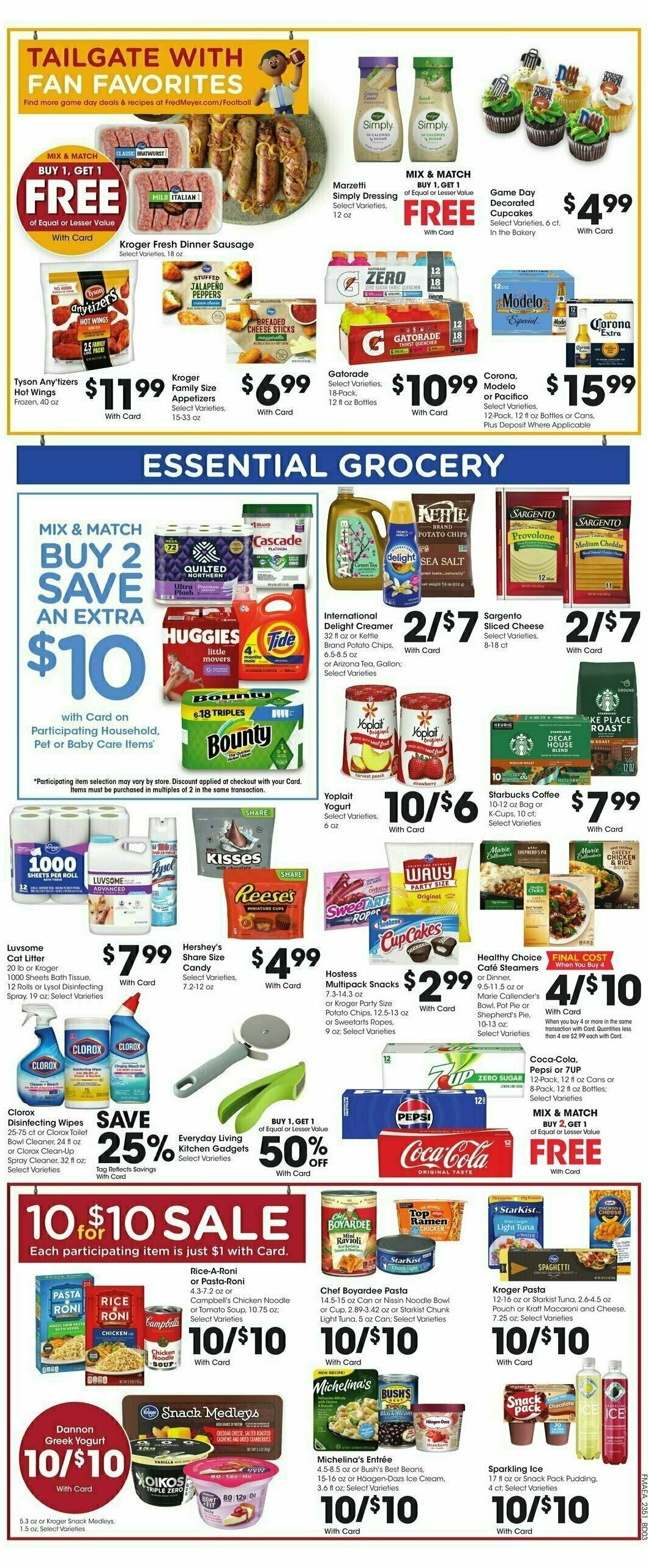 Fred Meyer Weekly Ad from January 17