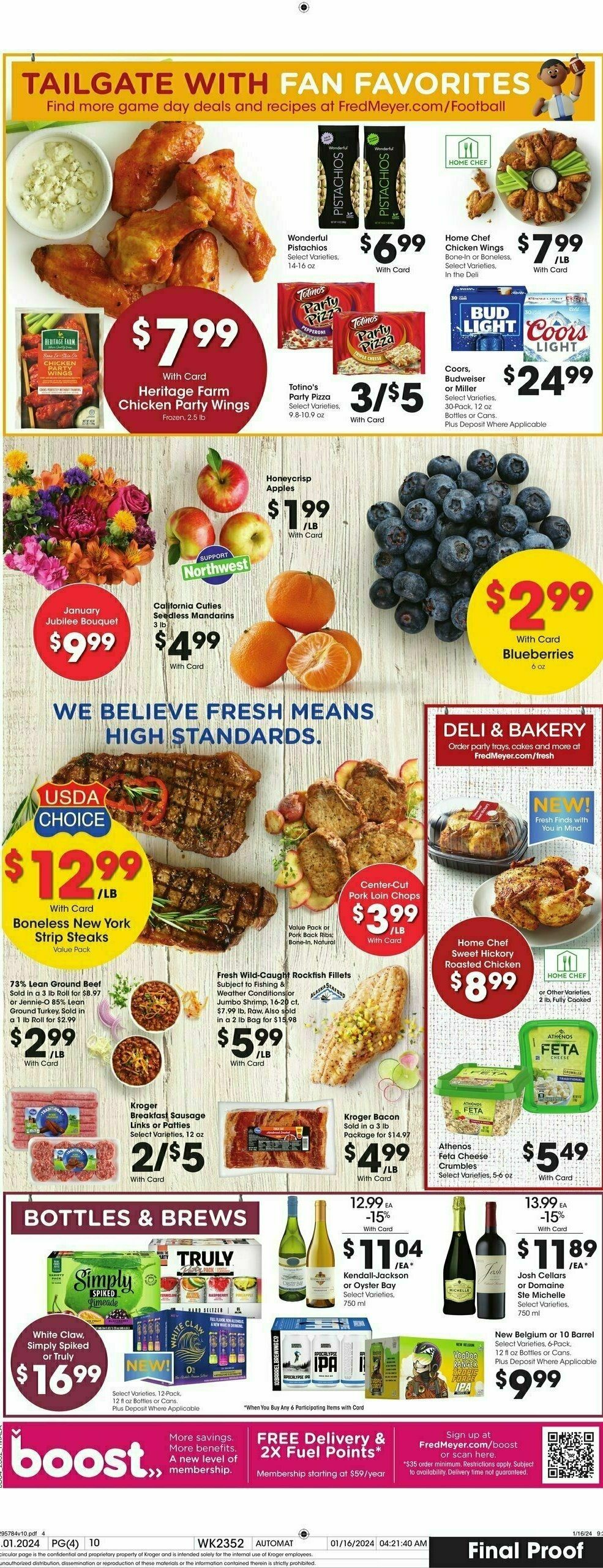 Fred Meyer Weekly Ad from January 24