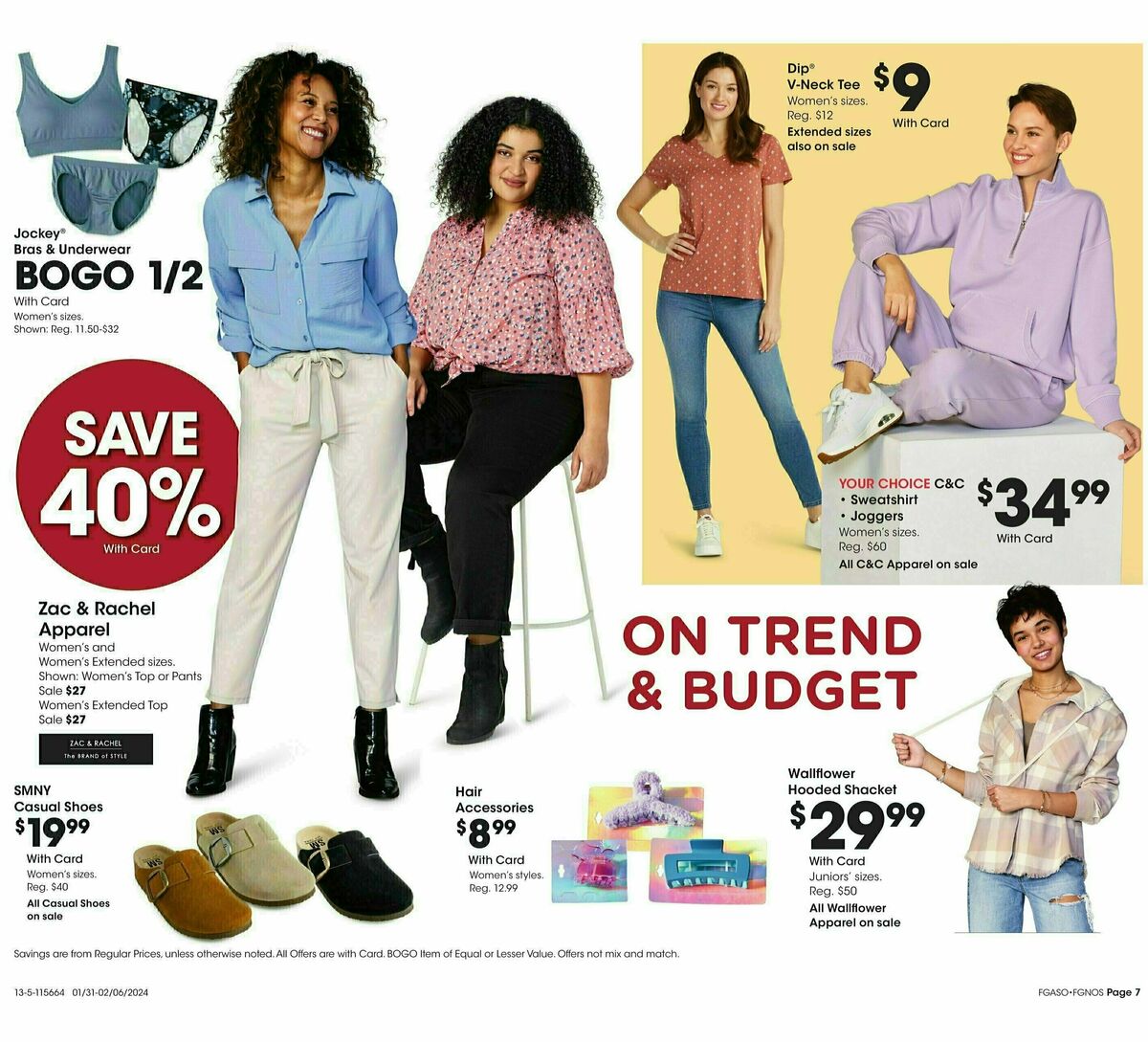 Fred Meyer General Merchandise Weekly Ad from January 31