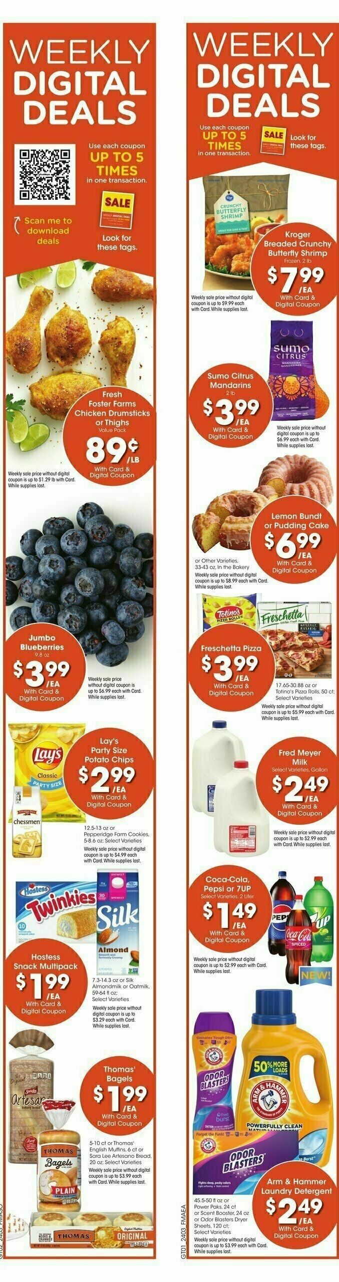 Fred Meyer Weekly Ad from February 21