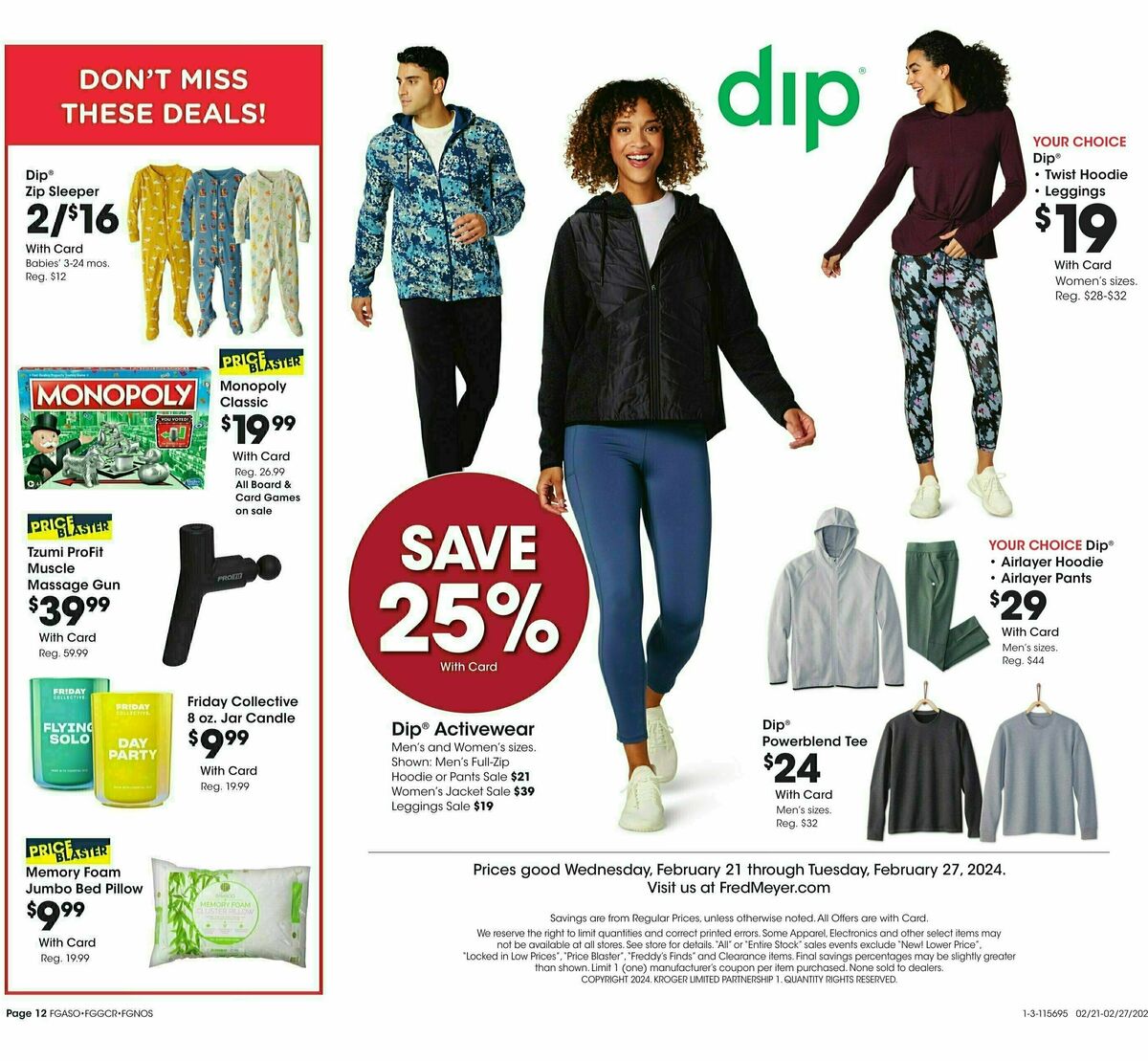 Fred Meyer Sale Weekly Ad from February 21