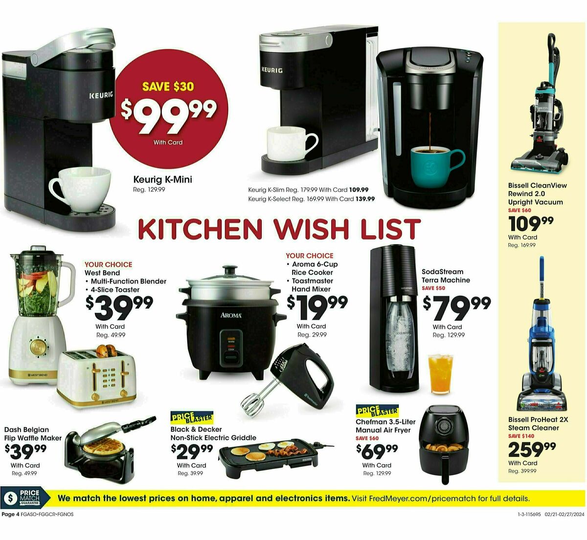 Fred Meyer Sale Weekly Ad from February 21