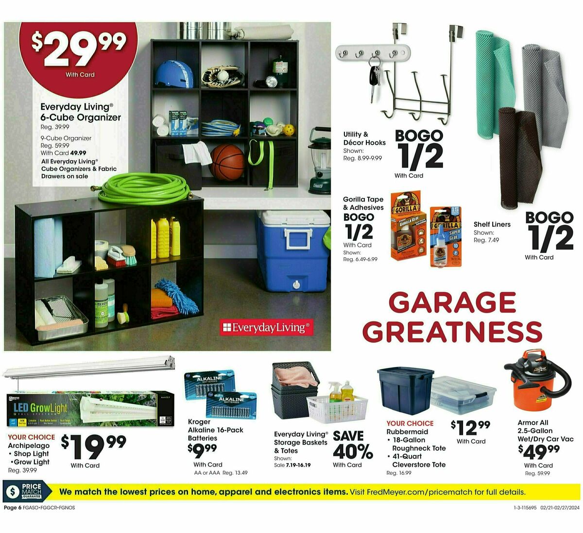 Fred Meyer Sale Weekly Ad from February 21