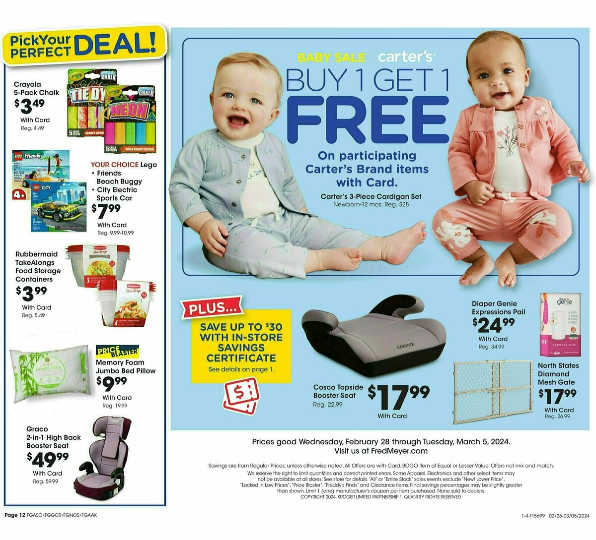 Fred Meyer Weekly Ad from February 28