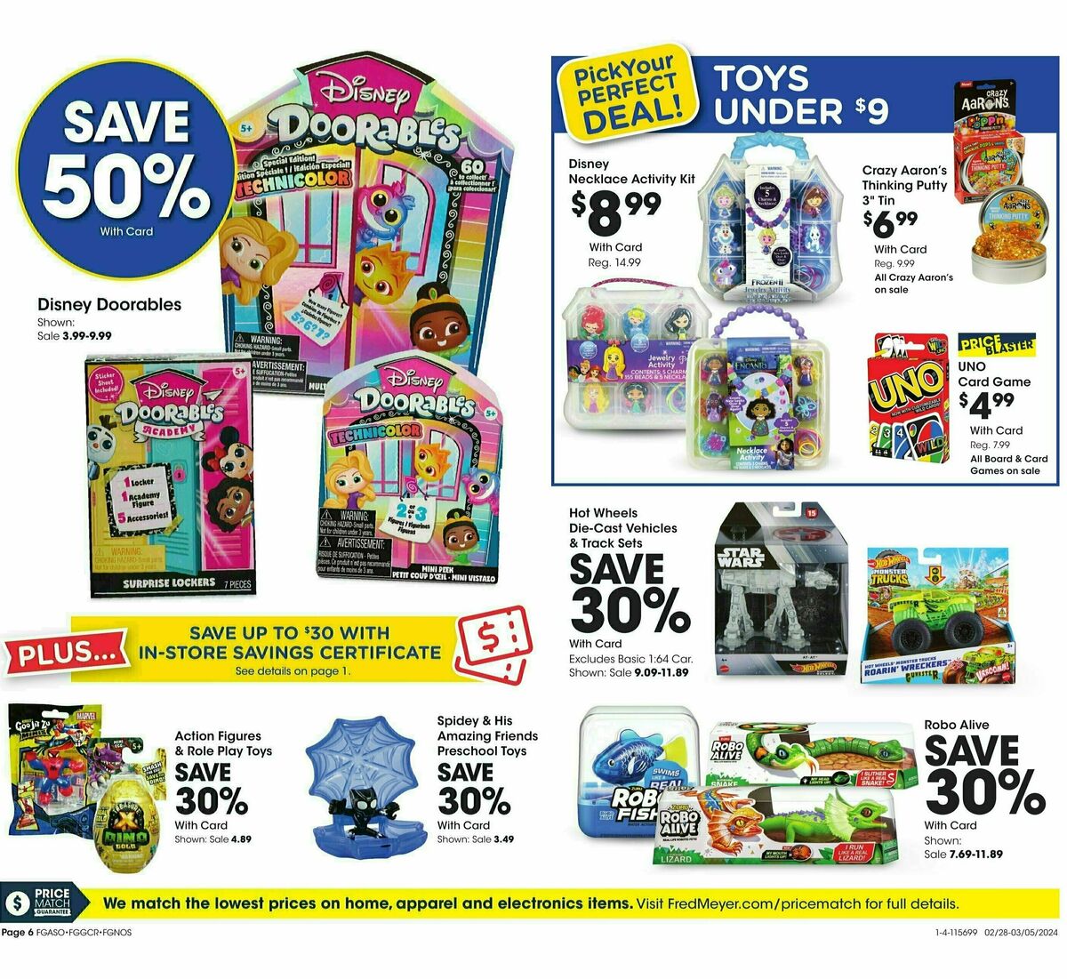 Fred Meyer Weekly Ad from February 28