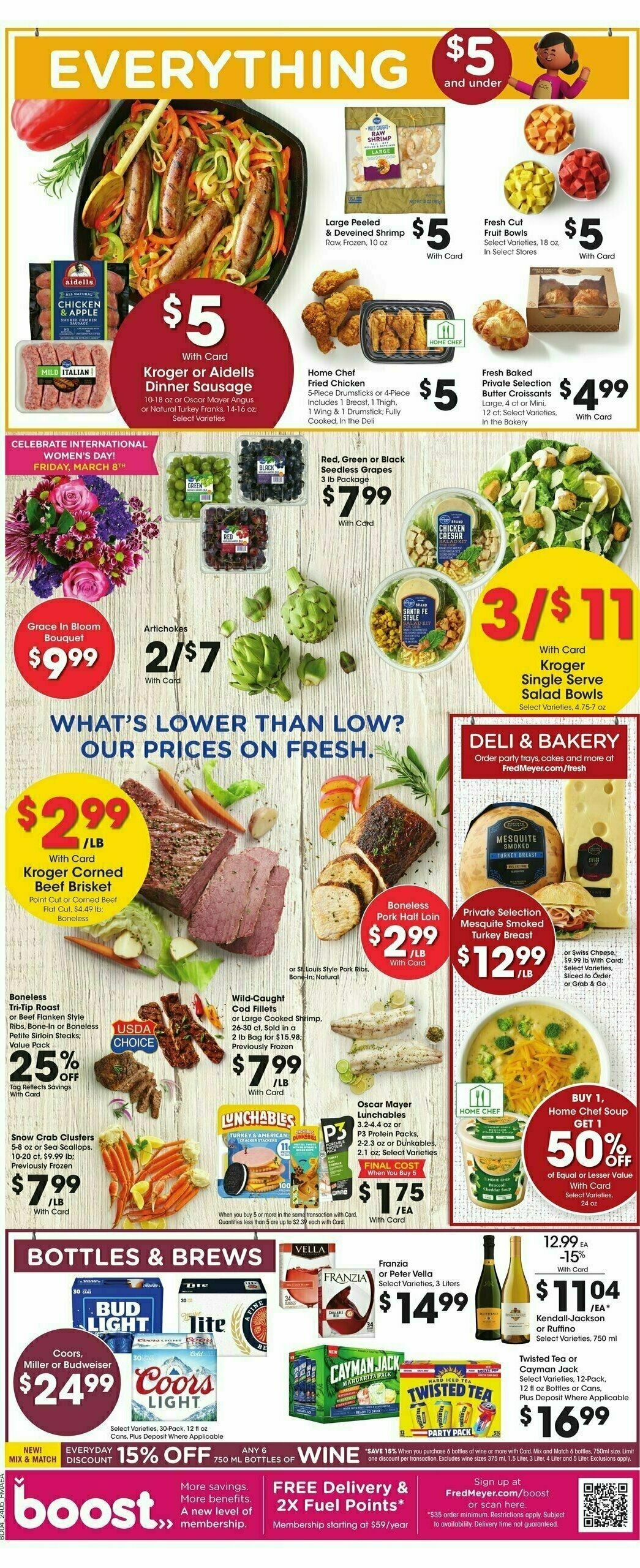 Fred Meyer Weekly Ad from March 6