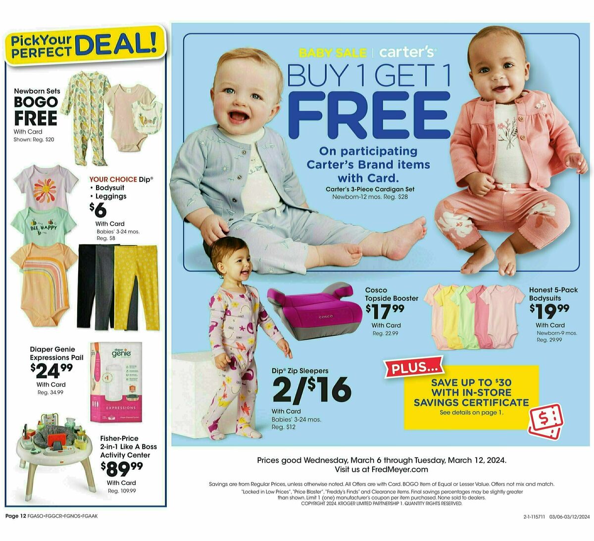 Fred Meyer Electronic Weekly Ad from March 6