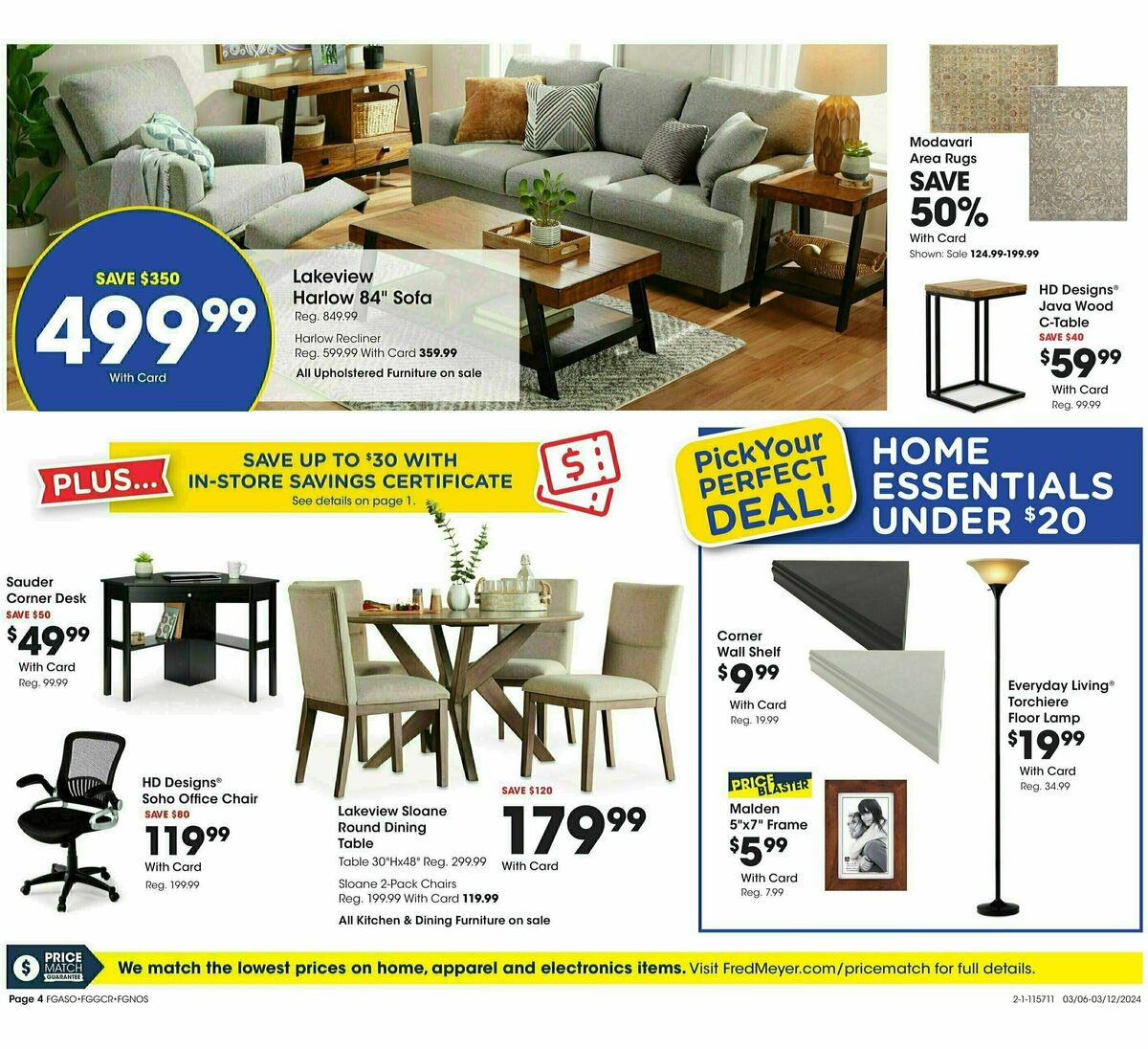 Fred Meyer Electronic Weekly Ad from March 6