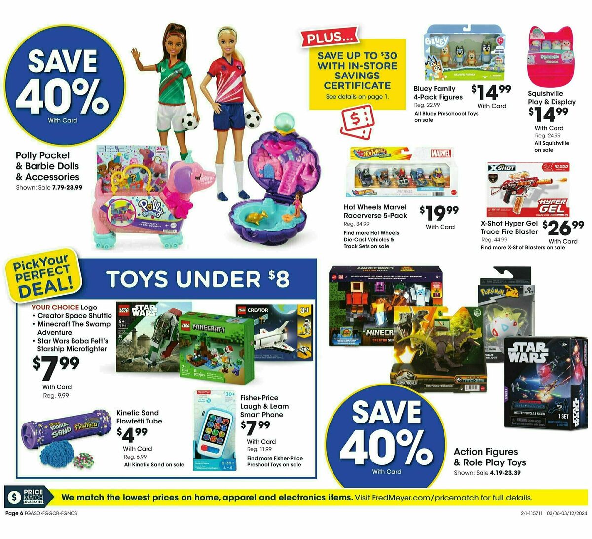 Fred Meyer Electronic Weekly Ad from March 6