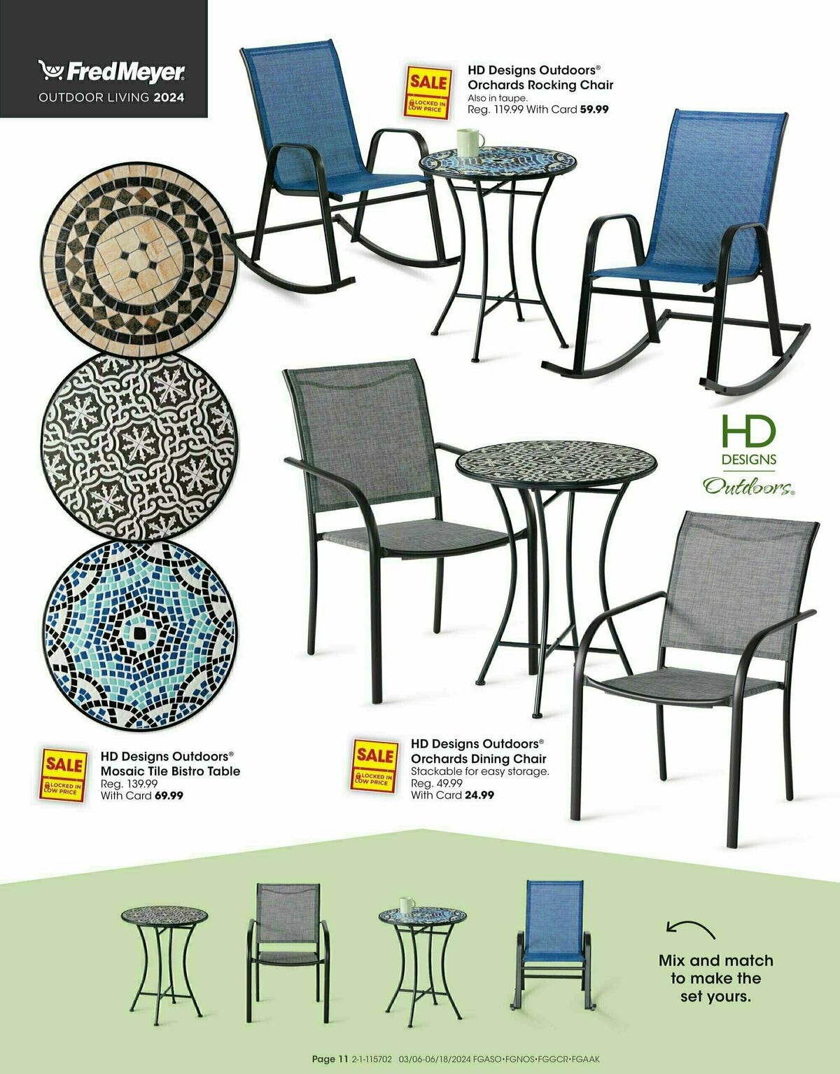 Fred Meyer Outdoor Living Look book Weekly Ad from March 6