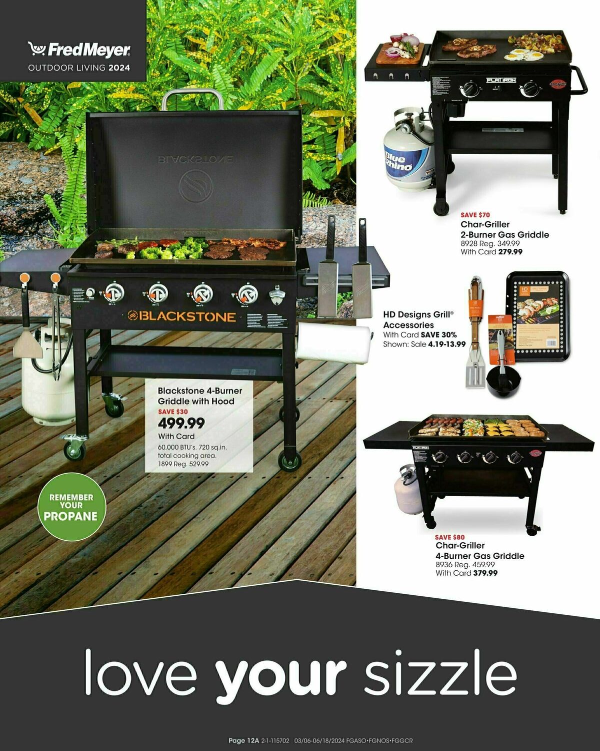 Fred Meyer Outdoor Living Look book Weekly Ad from March 6