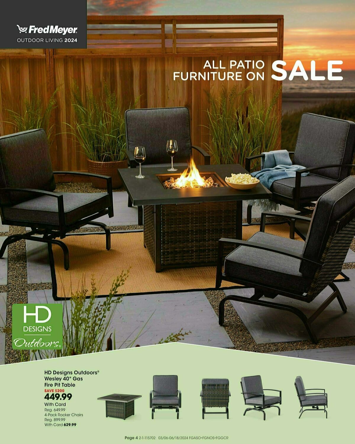 Fred Meyer Outdoor Living Look book Weekly Ad from March 6