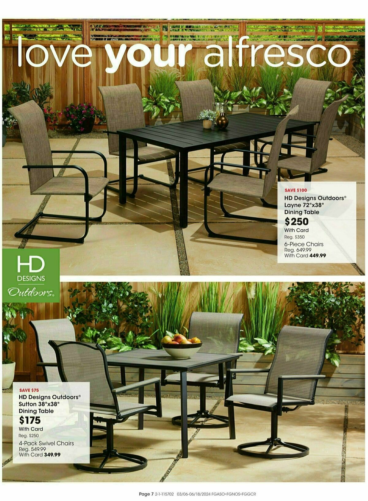 Fred Meyer Outdoor Living Look book Weekly Ad from March 6