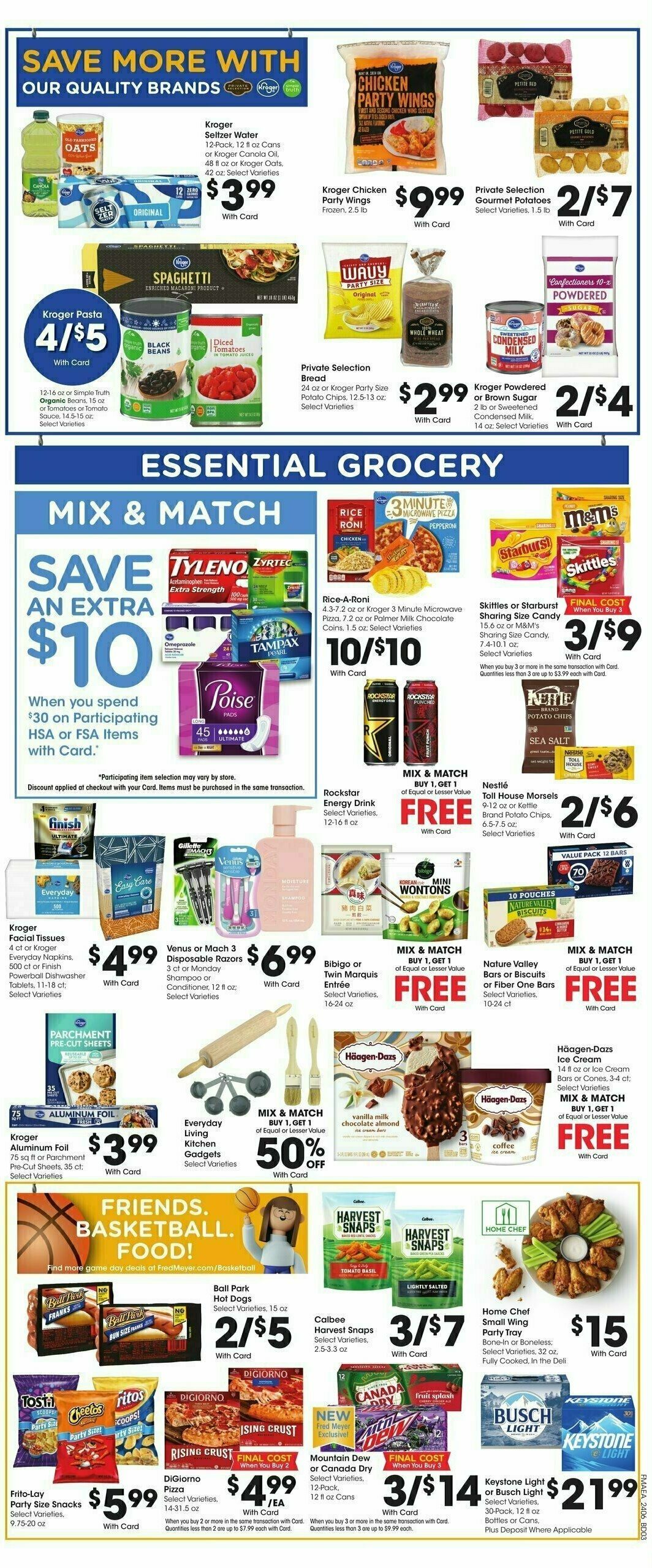 Fred Meyer Weekly Ad from March 13