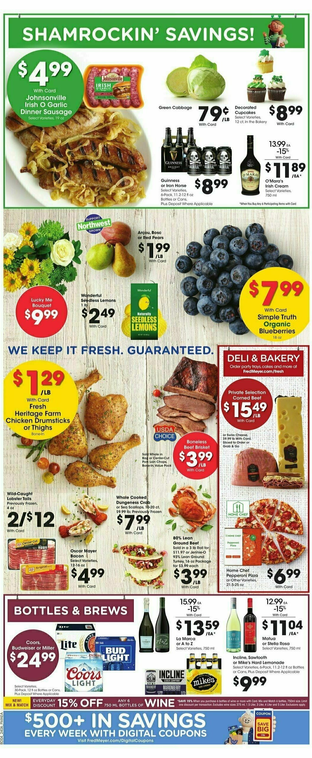 Fred Meyer Weekly Ad from March 13