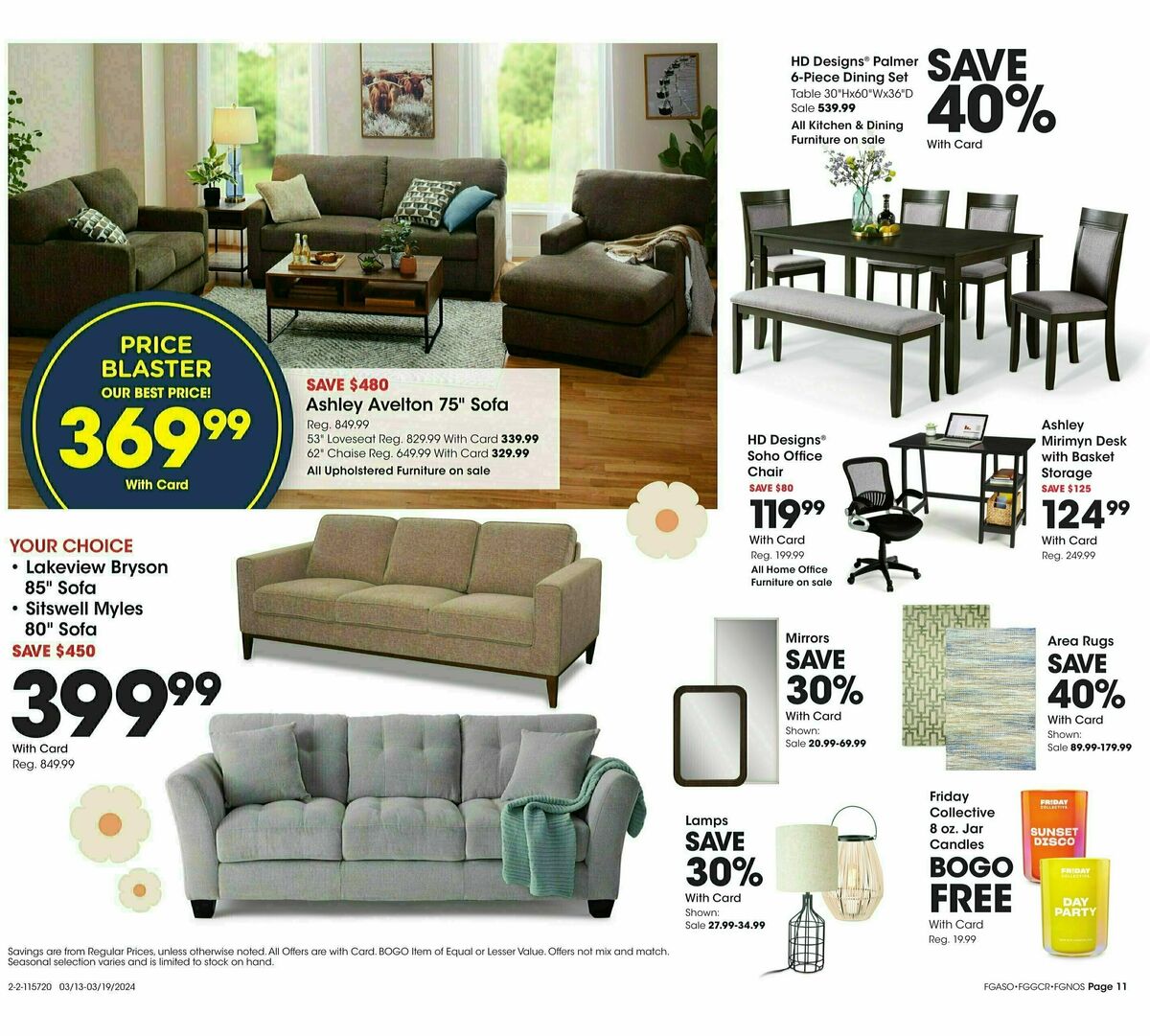 Fred Meyer General Merchandise Weekly Ad from March 13