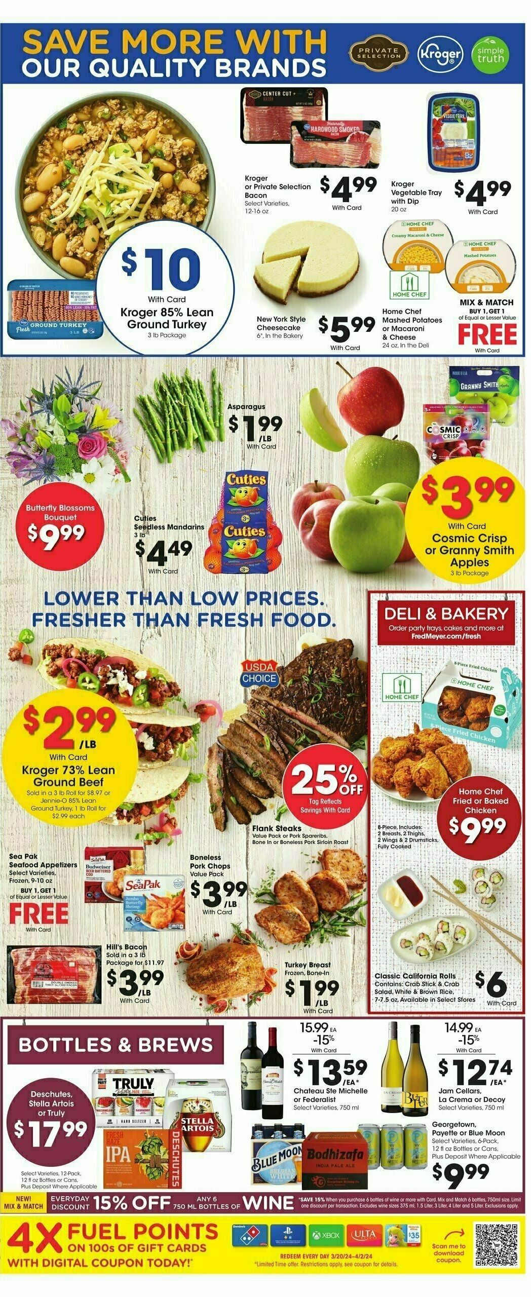 Fred Meyer Weekly Ad from March 20