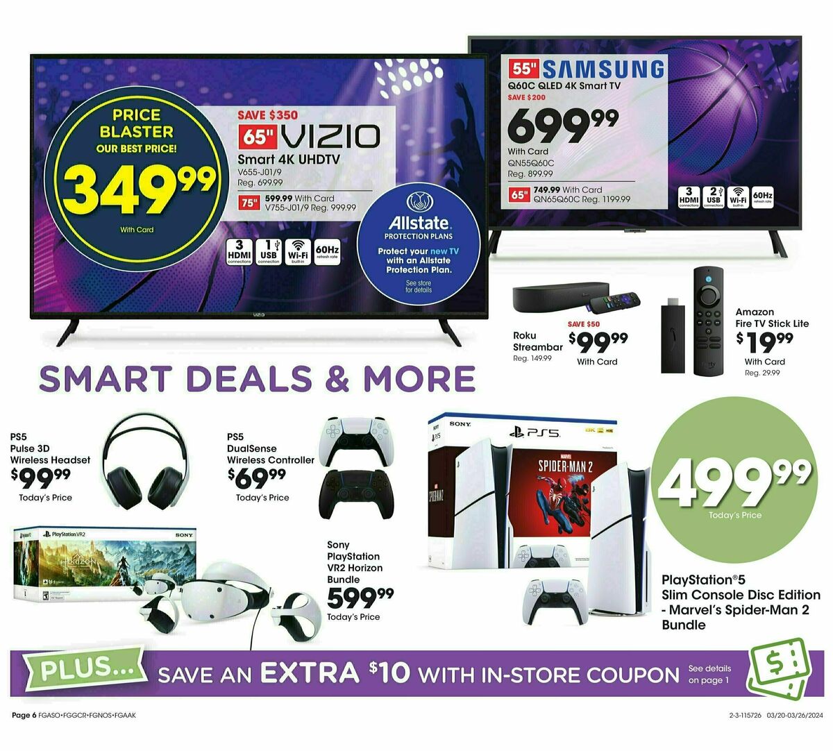 Fred Meyer General Merchandise Weekly Ad from March 20