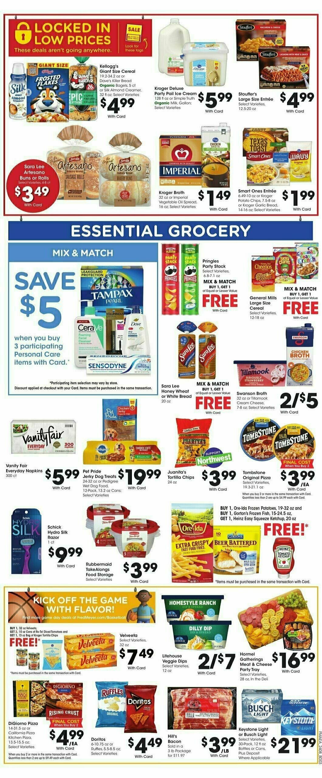 Fred Meyer Weekly Ad from March 27