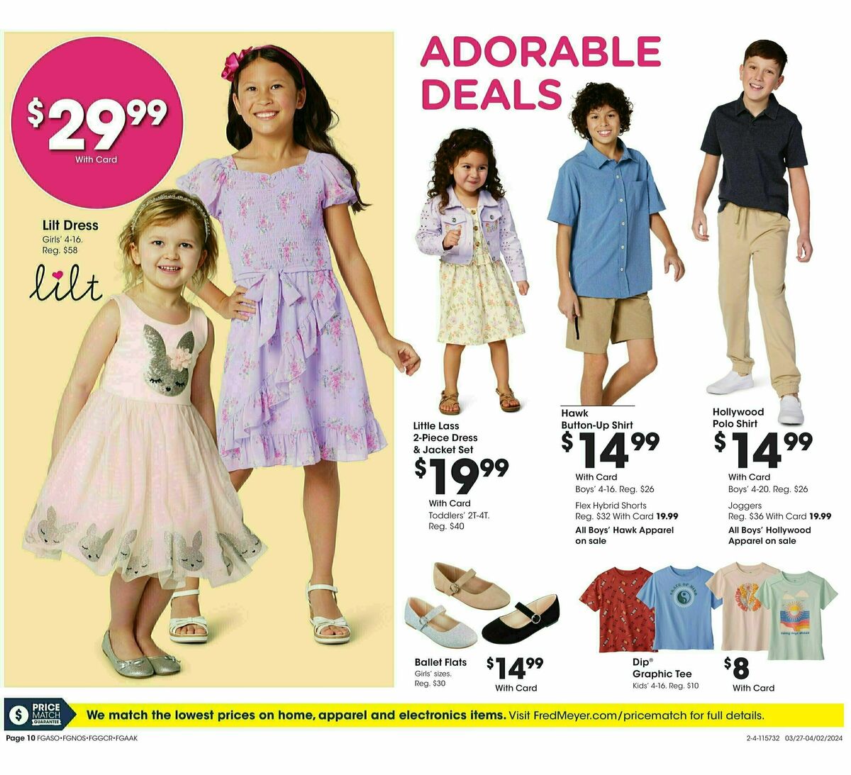 Fred Meyer General Merchandise Weekly Ad from March 27