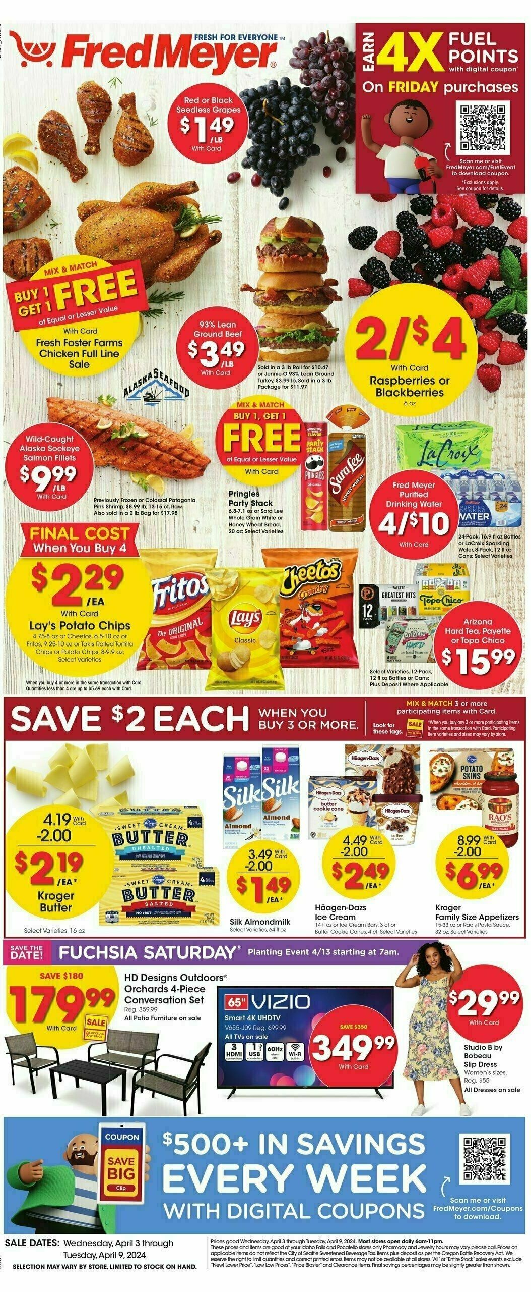 Fred Meyer Weekly Ad from April 3