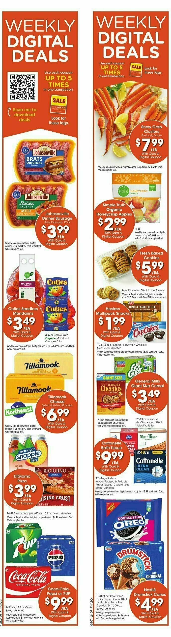 Fred Meyer Weekly Ad from April 3