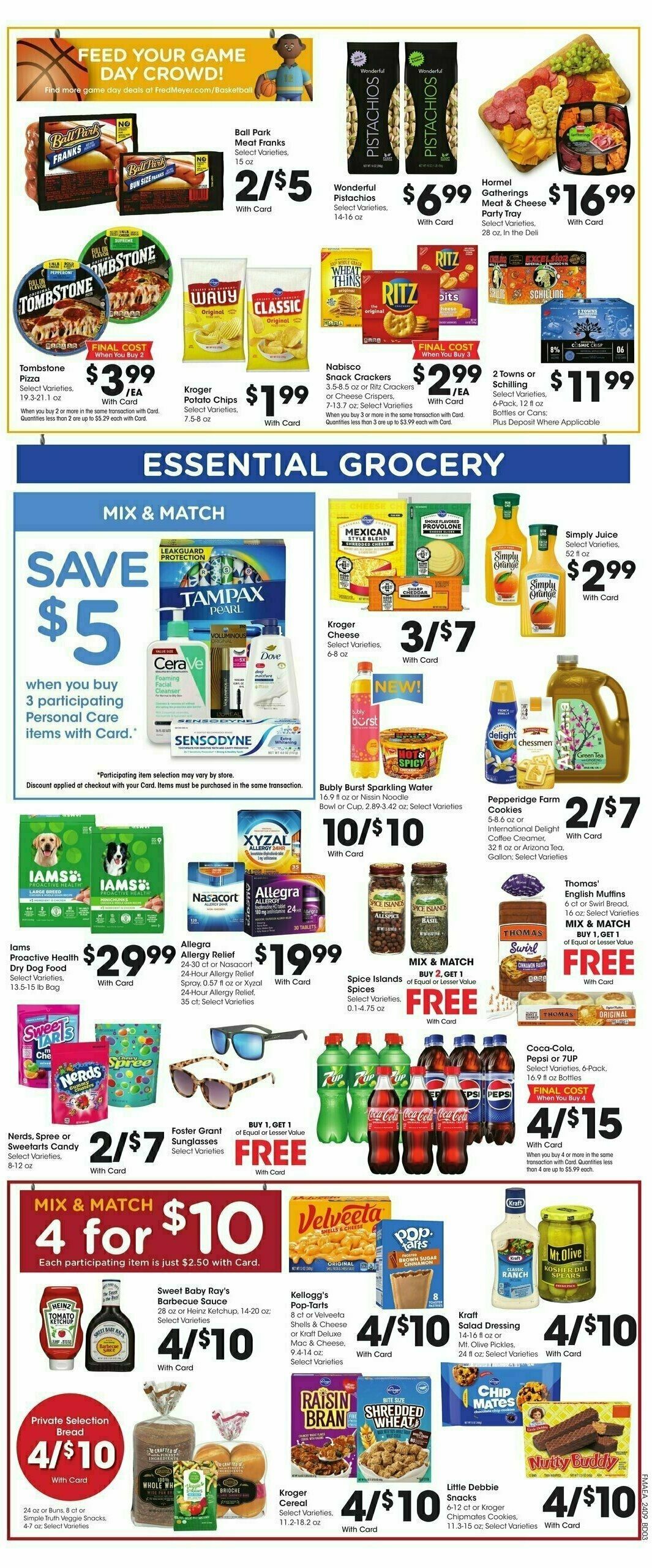 Fred Meyer Weekly Ad from April 3