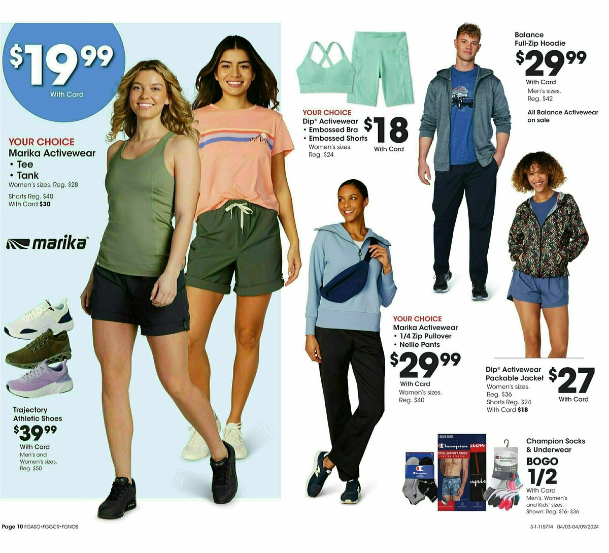 Fred Meyer General Merchandise Weekly Ad from April 3