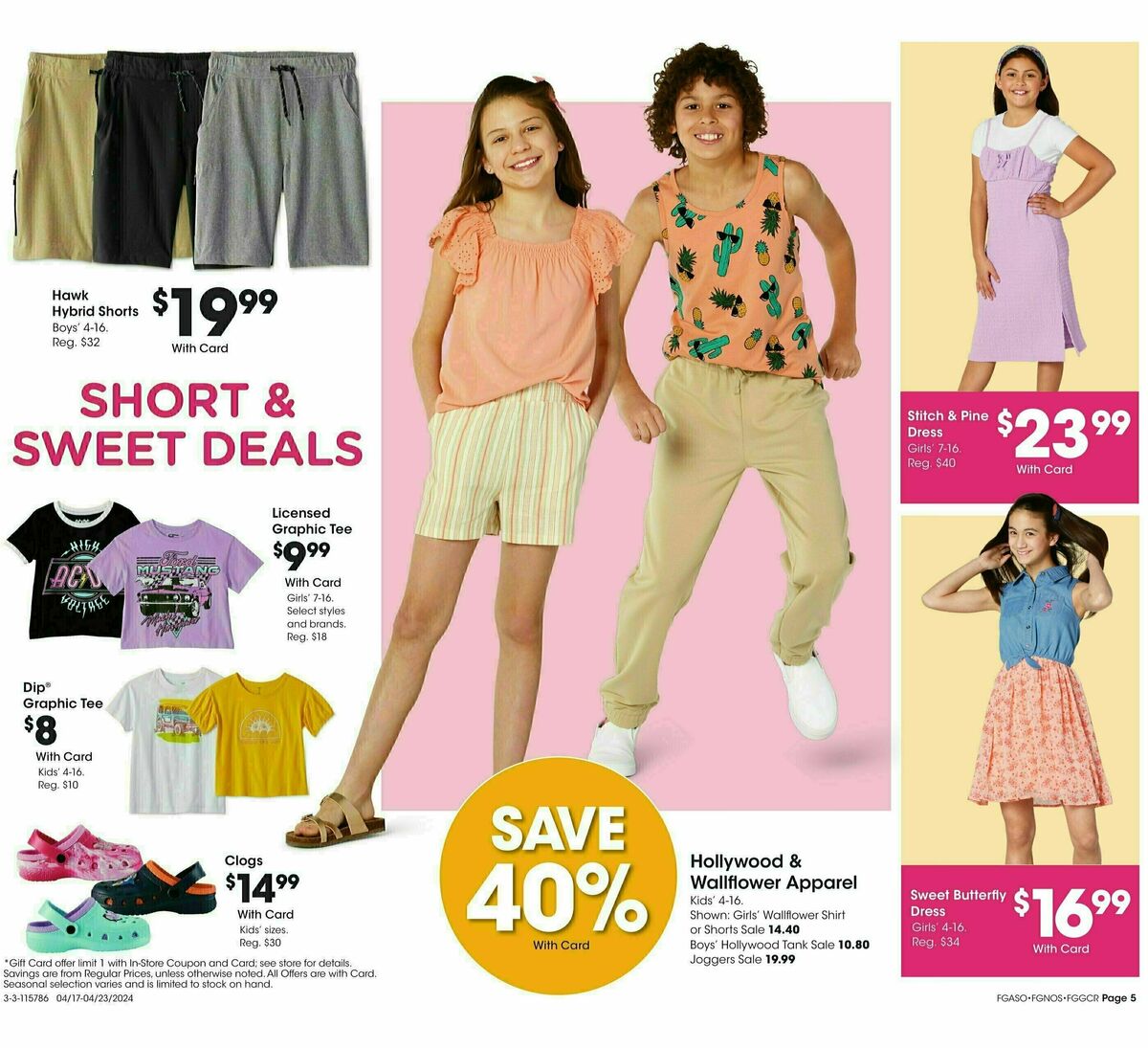 Fred Meyer General Merchandise Weekly Ad from April 17