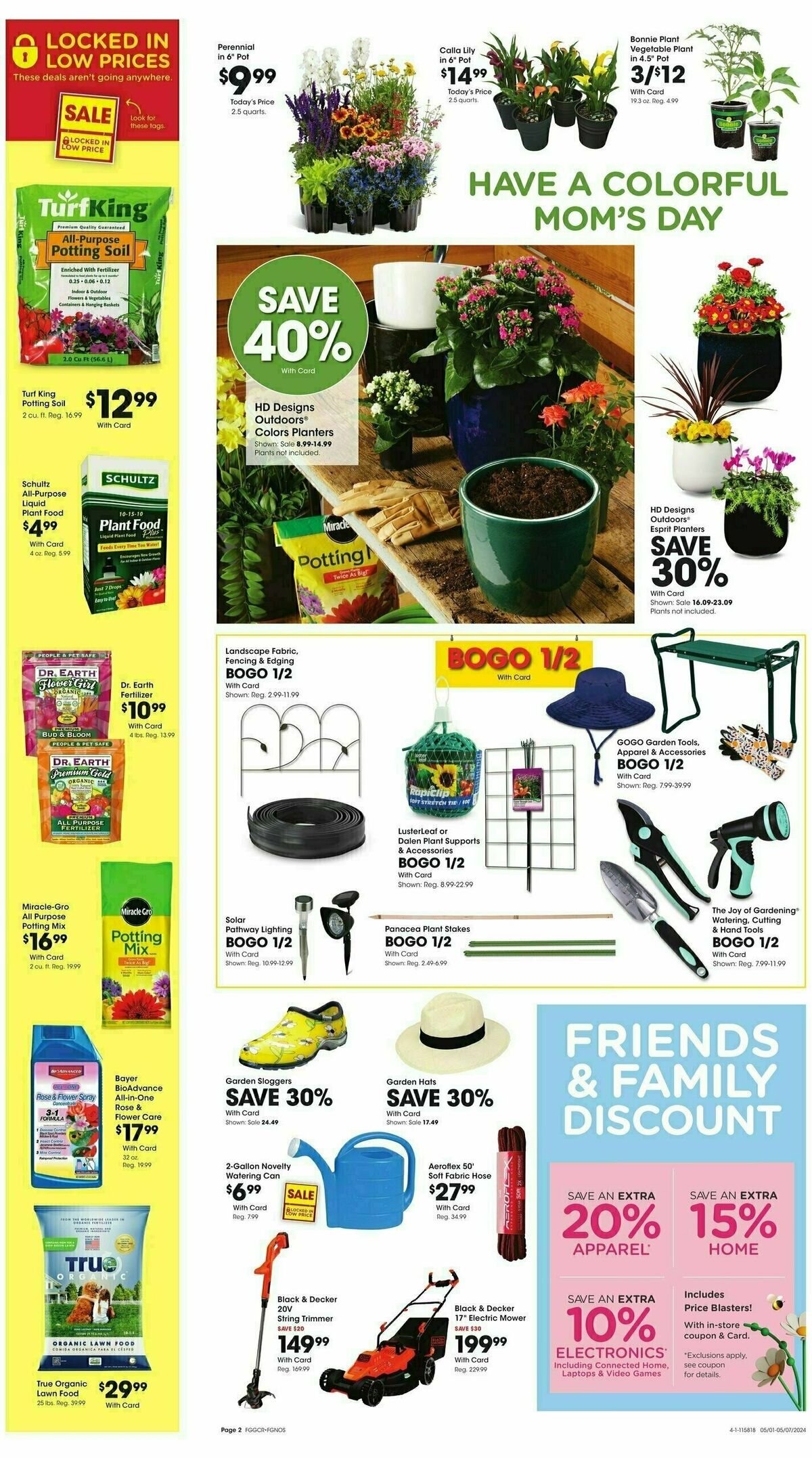 Fred Meyer Garden Center Weekly Ad from May 1