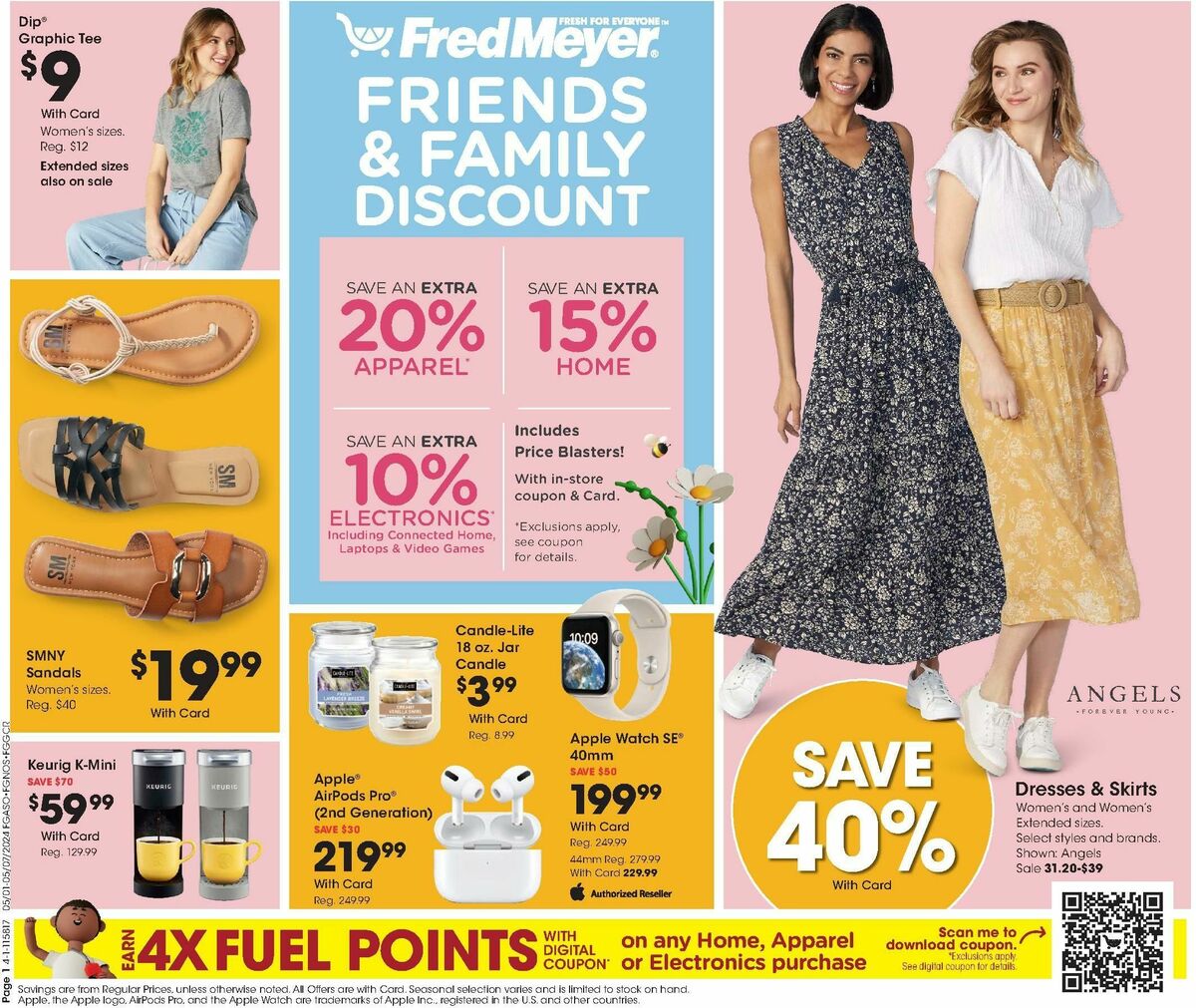 Fred Meyer General Merchandise Weekly Ad from May 1