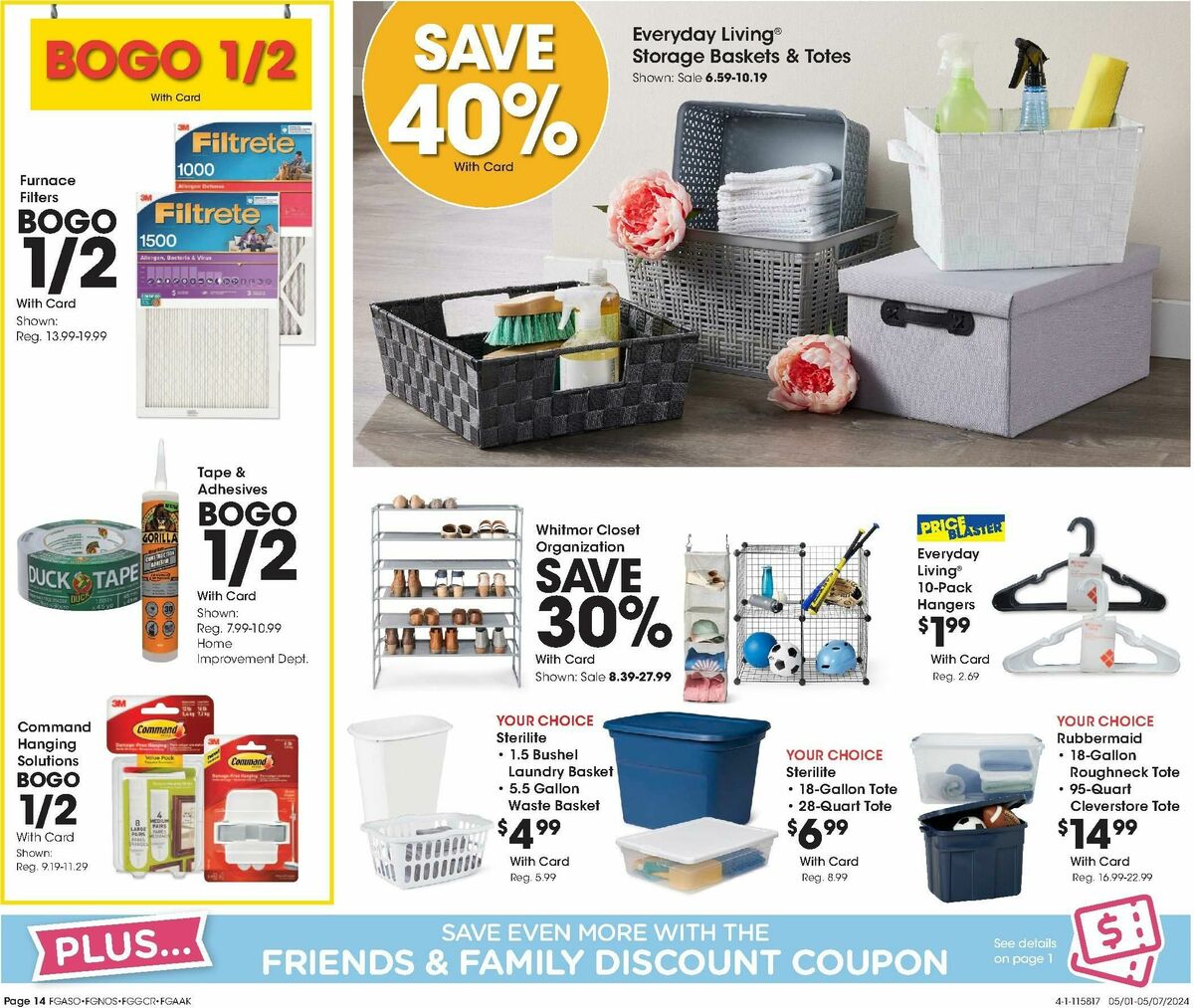 Fred Meyer General Merchandise Weekly Ad from May 1