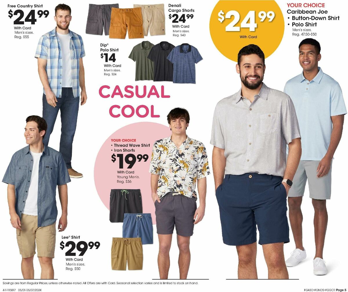 Fred Meyer General Merchandise Weekly Ad from May 1