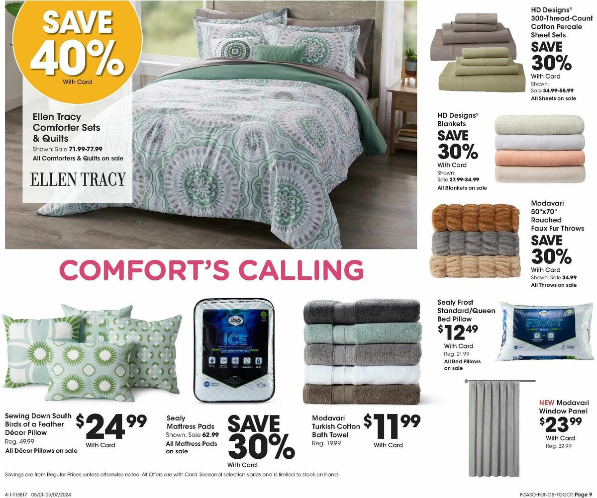 Fred Meyer General Merchandise Weekly Ad from May 1