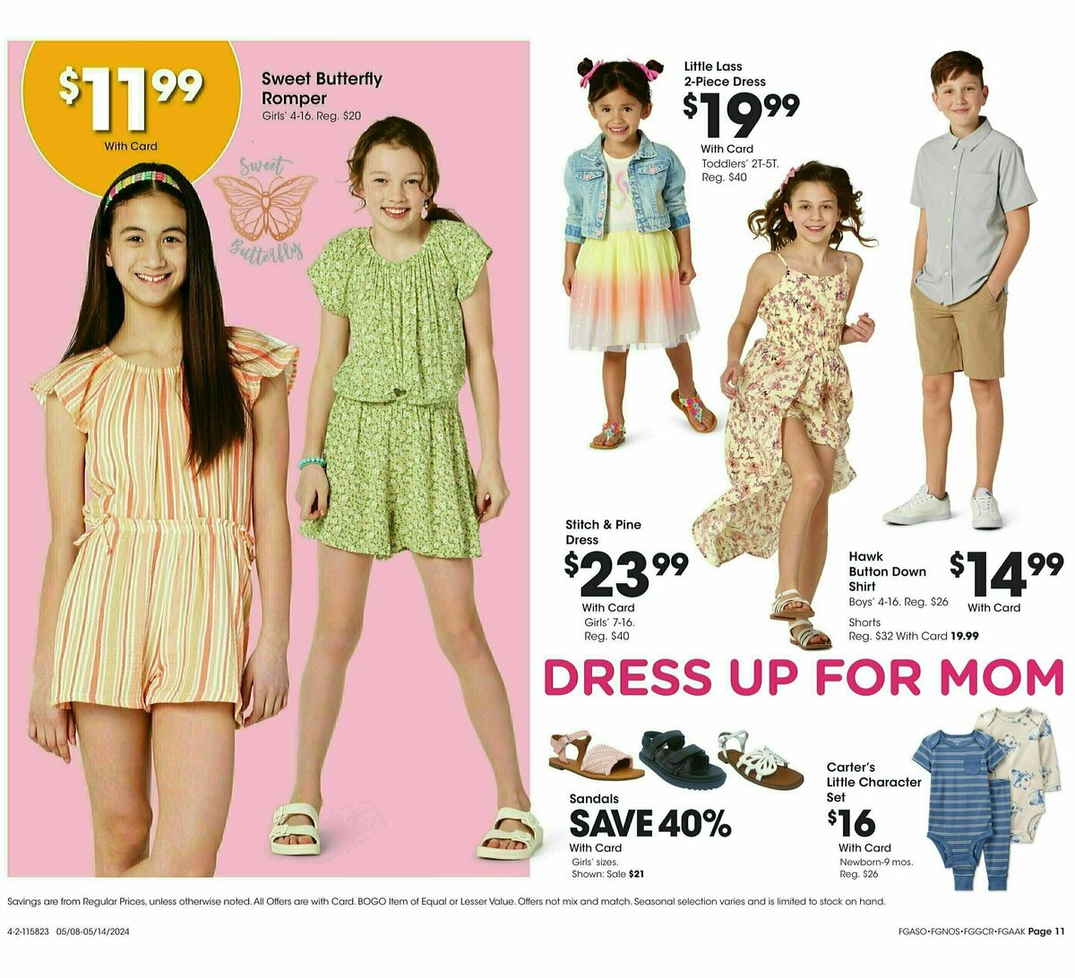 Fred Meyer Moms Day Weekly Ad from May 8