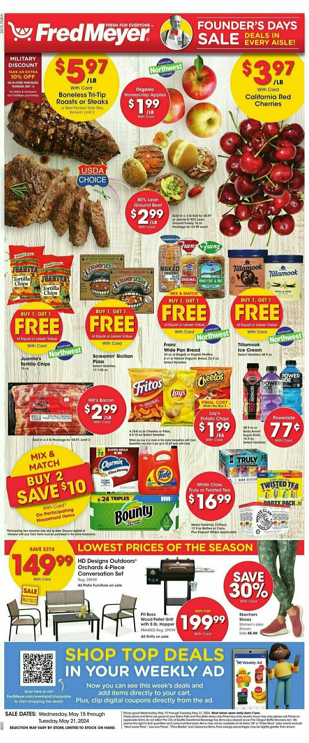 Fred Meyer Weekly Ad from May 15