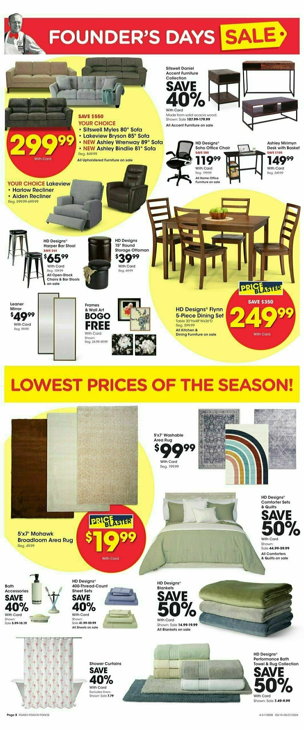 Fred Meyer Founders Day Weekly Ad from May 15