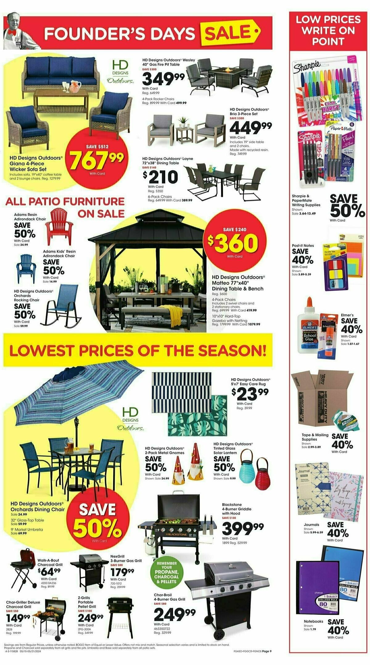 Fred Meyer Founders Day Weekly Ad from May 15