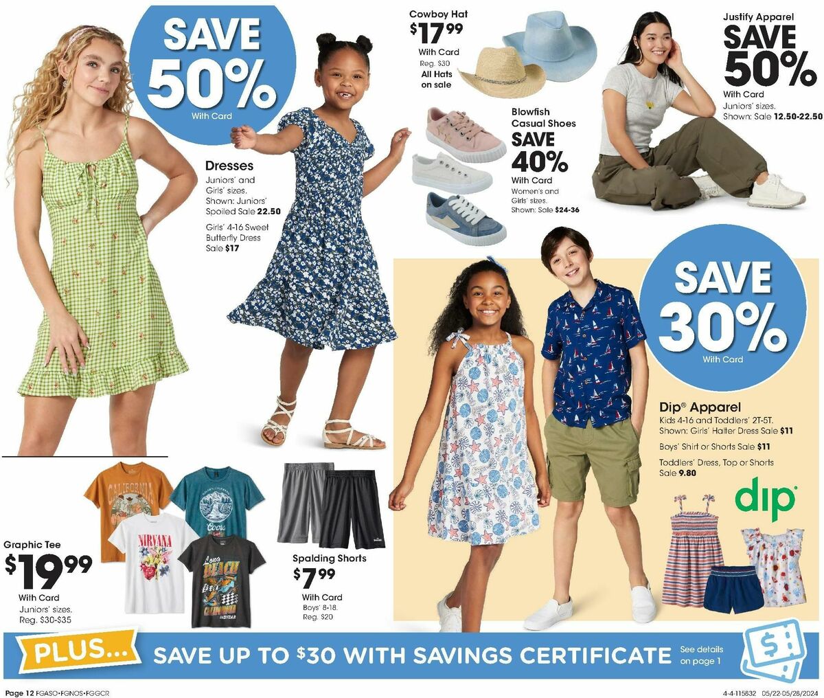 Fred Meyer General Merchandise Weekly Ad from May 22