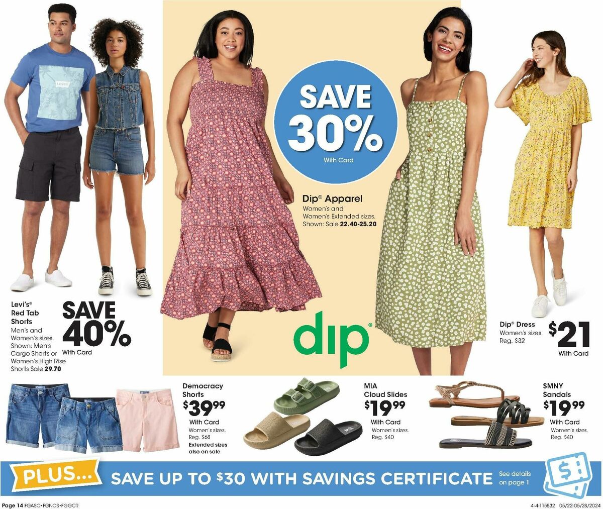 Fred Meyer General Merchandise Weekly Ad from May 22