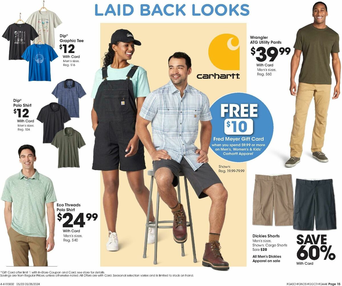 Fred Meyer General Merchandise Weekly Ad from May 22