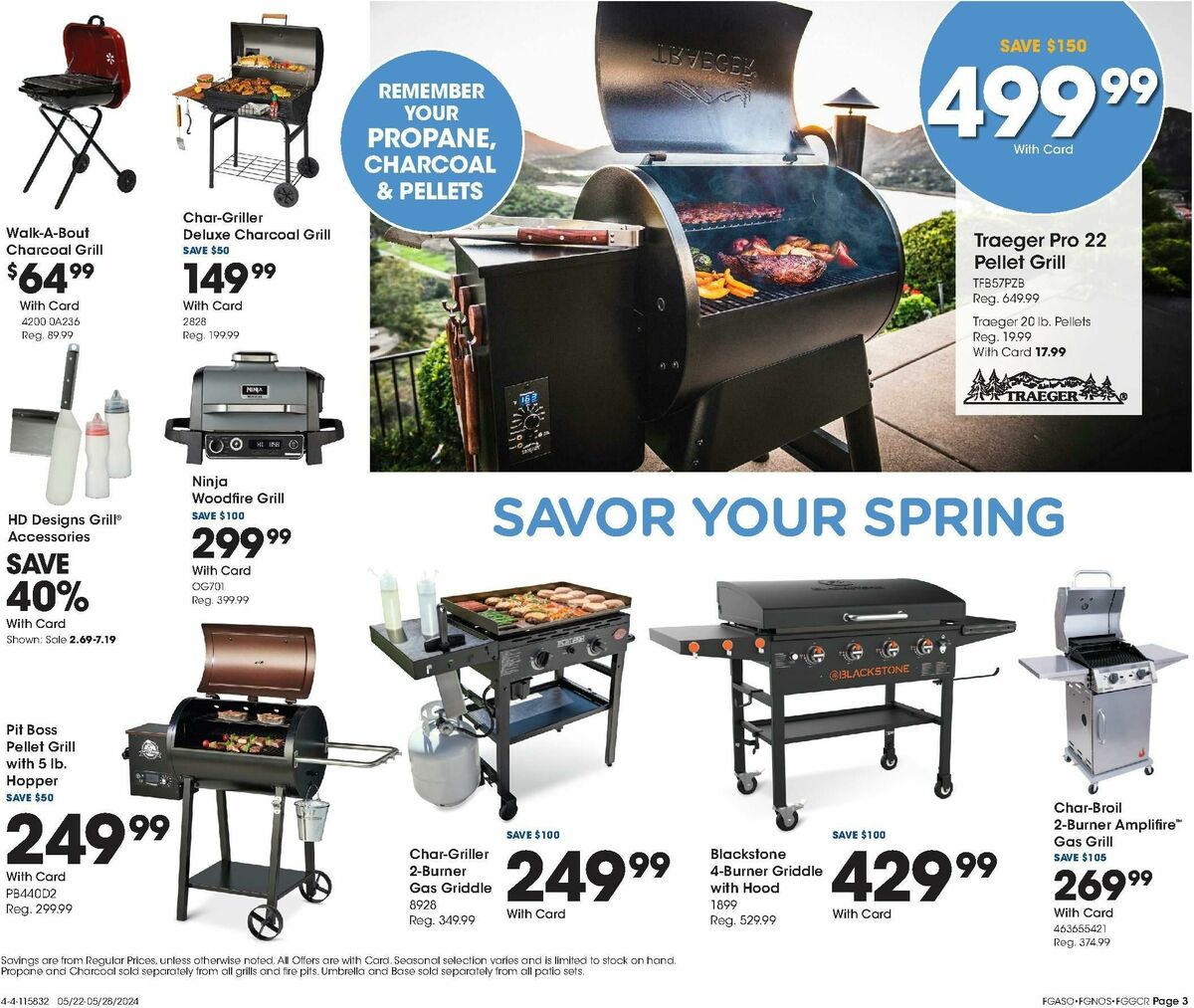 Fred Meyer General Merchandise Weekly Ad from May 22