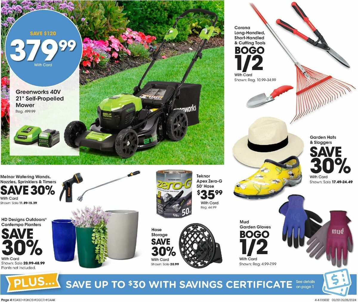 Fred Meyer General Merchandise Weekly Ad from May 22