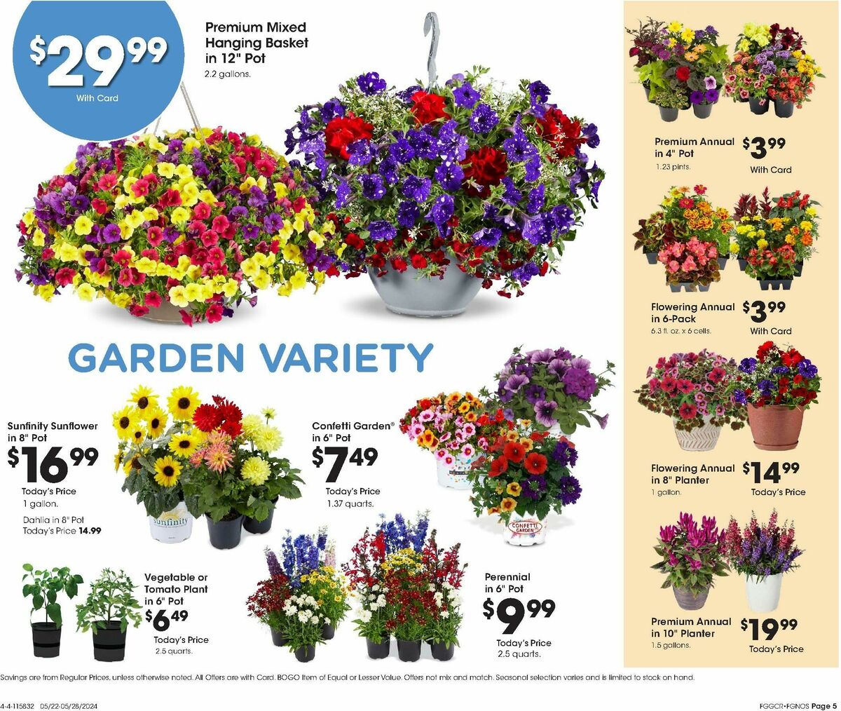 Fred Meyer General Merchandise Weekly Ad from May 22