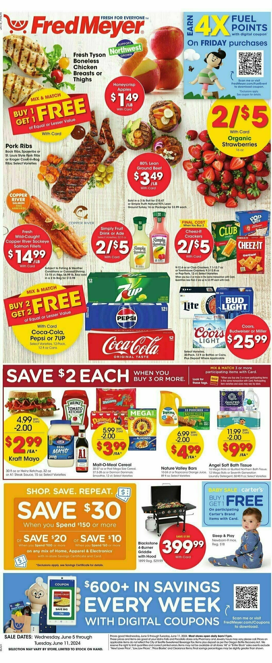 Fred Meyer Weekly Ad from June 5