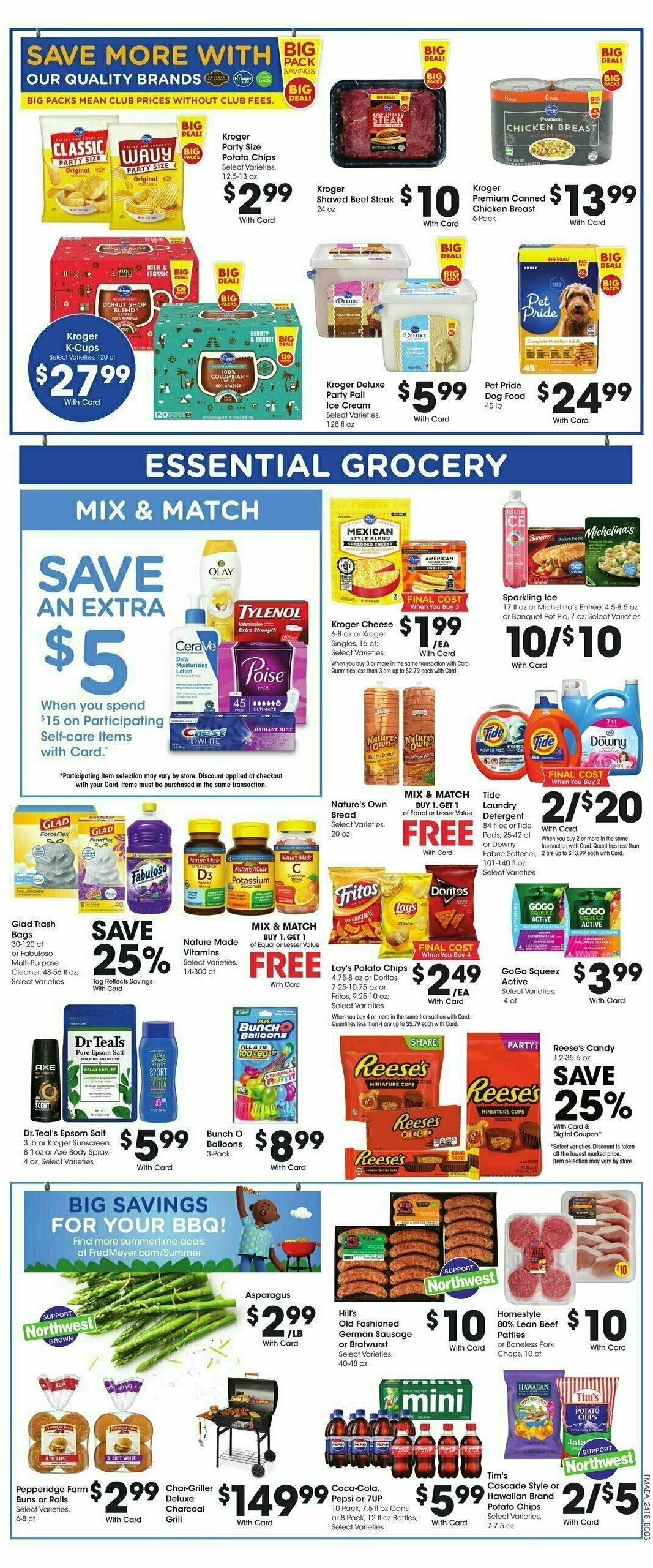 Fred Meyer Weekly Ad from June 5